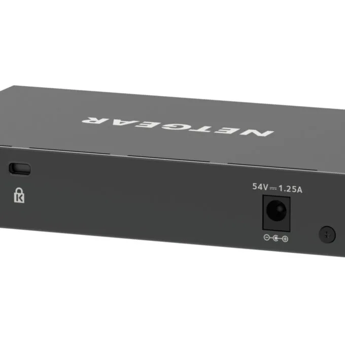 NETGEAR Plus Switch - GS308EP-100PES - 8-Port Gigabit PoE+ Managed L2/L3, Black — image 7