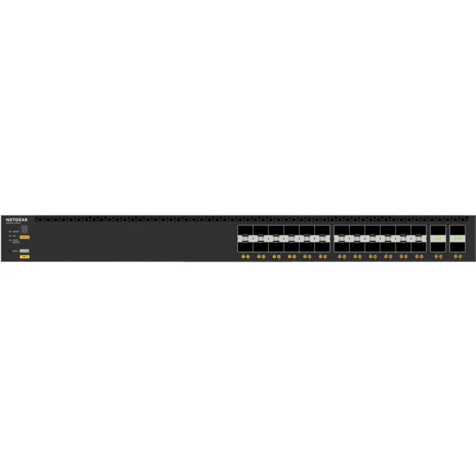 NETGEAR Switch - M4350-24F4V - 24x10G SFP+/4xSFP28, L3 Managed, 1U Rackmount, Black — image 3
