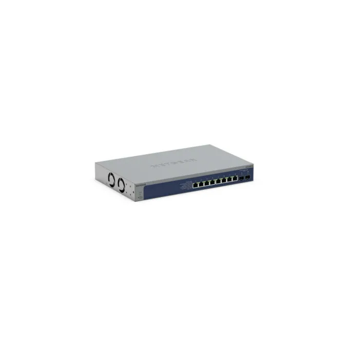 NETGEAR XS508TM-100EUS - 10-Port 10G Managed Switch (Grey) - 8x10G RJ45 + 2xSFP+, L2/L3/L4, Insight — image 1