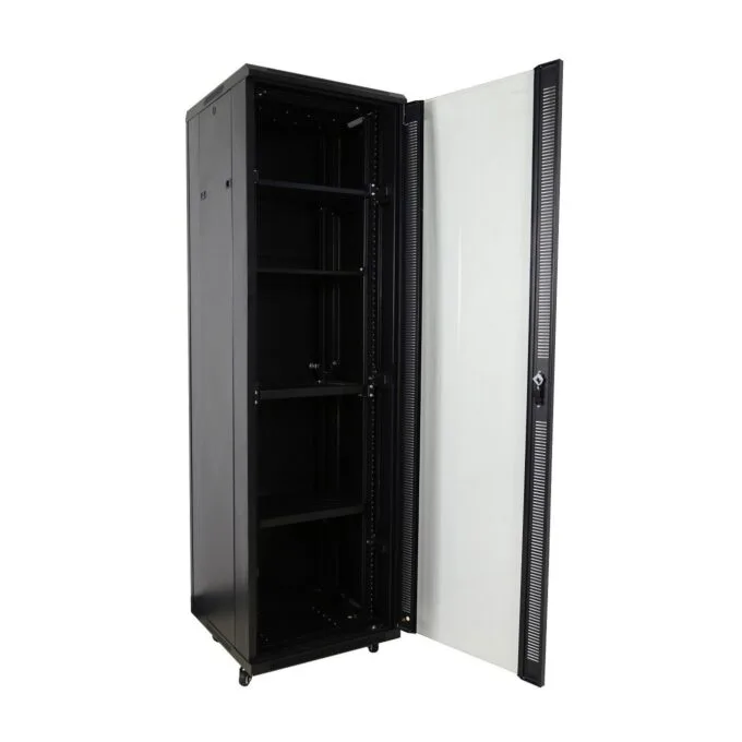 NETPRO Free Standing Cabinet - NP-C18U60 - 19'' Free Standing Cabinet 18U 60cm — image 1