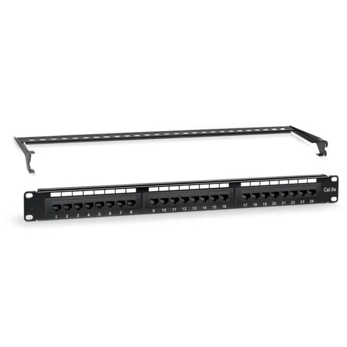 NETPRO Patch Panel - NP-CPP24C6A - 24Port CAT6A Patch Panel — image 2