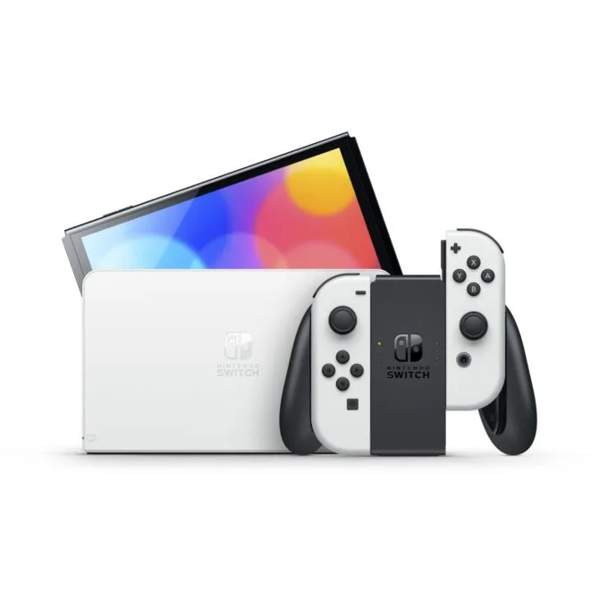 Nintendo Switch OLED - White White — image 2