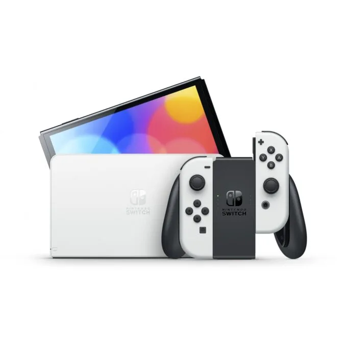 Nintendo Switch OLED - White White — image 3