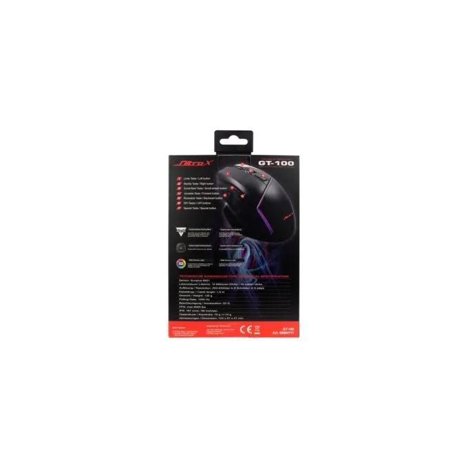 Nitrox Gaming Mouse - GT-100 - RGB — image 8