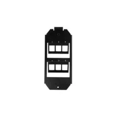 NK4060 6-PORT BOX INSERT FOR 2 3 KEYSTONE MODULES (165mm) LOGILINK