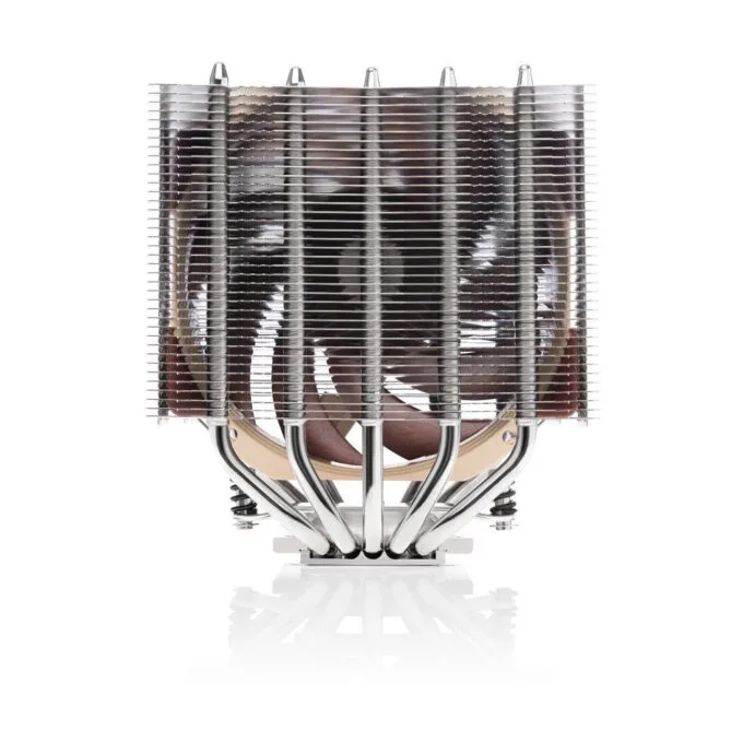 Noctua NH-D12L - 120mm CPU Air Cooler - Beige/Brown, 12V, 450-2000 RPM, LGA1700/LGA1200 Compatible — image 2