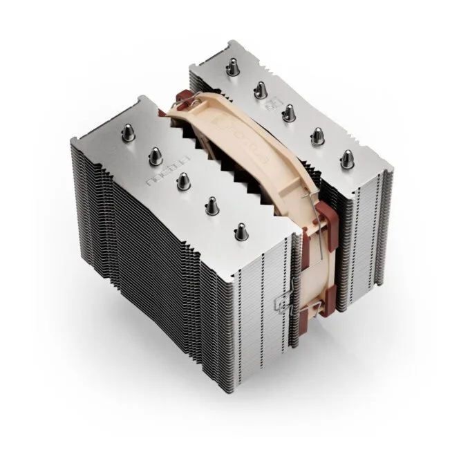Noctua NH-D12L - 120mm CPU Air Cooler - Beige/Brown, 12V, 450-2000 RPM, LGA1700/LGA1200 Compatible — image 4
