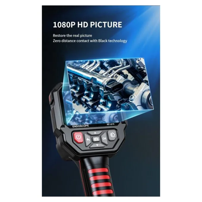 Noyafa Endoscope Camera - NF-615 - 3.5-inch IPS Screen, 1080P Resolution, IP67 Waterproof Lens & 5m Flexible Cable — image 11
