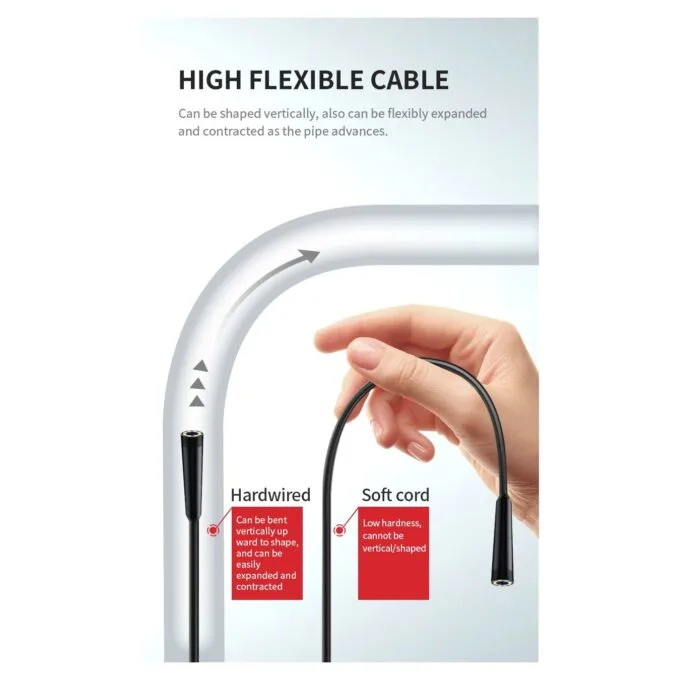 Noyafa Endoscope Camera - NF-615 - 3.5-inch IPS Screen, 1080P Resolution, IP67 Waterproof Lens & 5m Flexible Cable — image 16