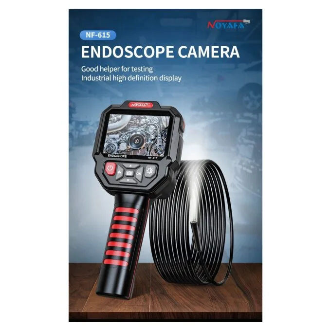 Noyafa Endoscope Camera - NF-615 - 3.5-inch IPS Screen, 1080P Resolution, IP67 Waterproof Lens & 5m Flexible Cable — image 9