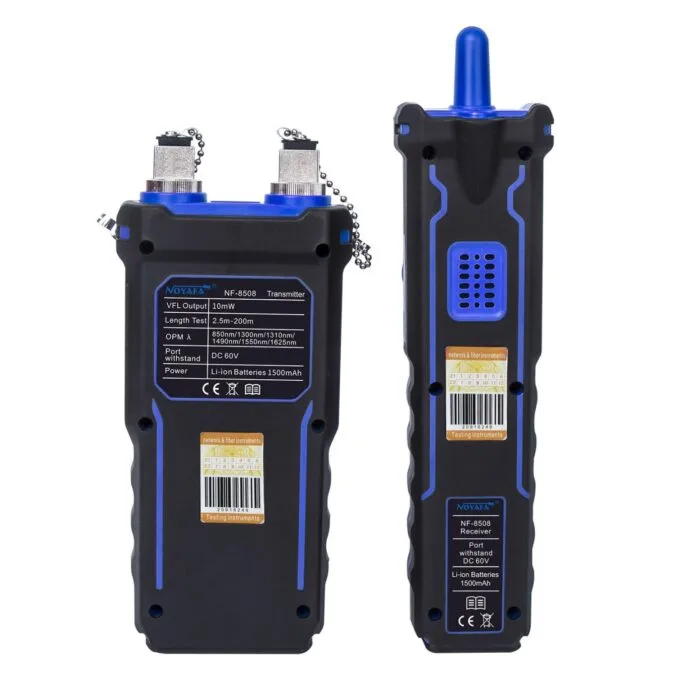 Noyafa Multi-Function Cable Tester - NF-8508 - RJ11, RJ45, PoE, Fiber Optic OPM VFL, NCV & Cable Length Measurement — image 6