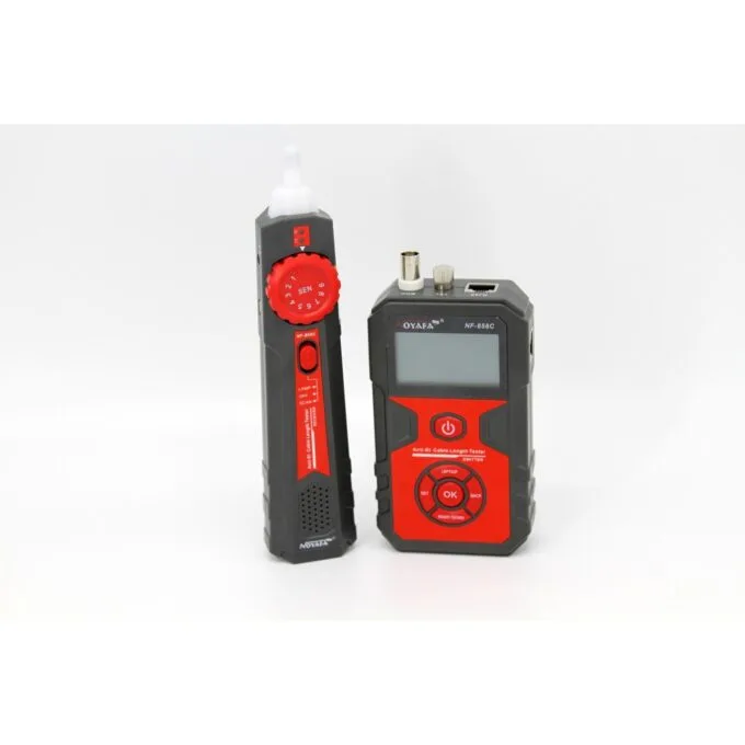 Noyafa Network Cable Tester - NF-858C - With LCD, PoE, Cable Length, Port Flashing, Tone Tracing & Visual Fault Locator — image 2