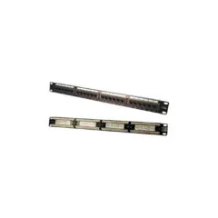 NP0027 CAT5e P Panel 24port 19' LOGILINK