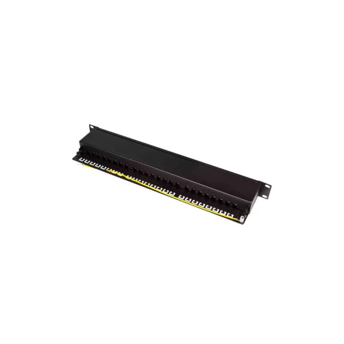 NP0061 CAT6 PATCH PANEL SHIELDED 24-Port 19'MOUNTING BLACK LOGILINK — image 5
