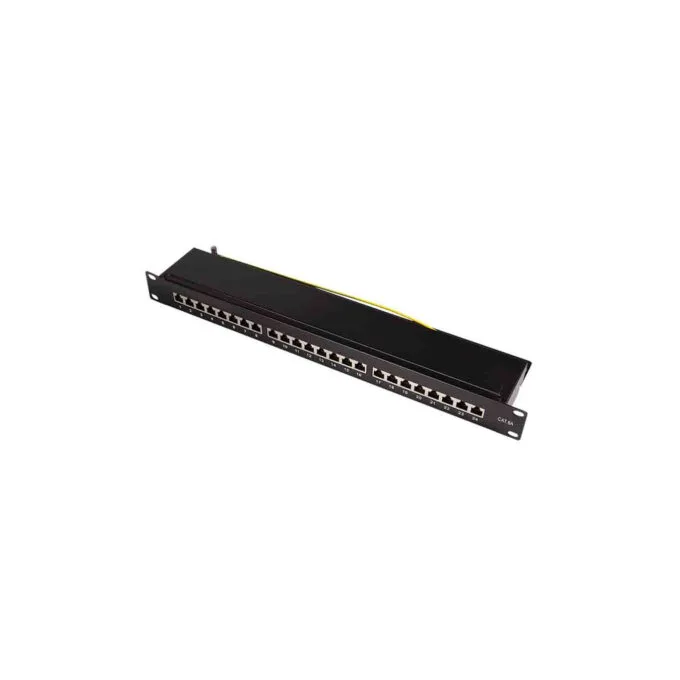 NP0061 CAT6 PATCH PANEL SHIELDED 24-Port 19'MOUNTING BLACK LOGILINK — image 6