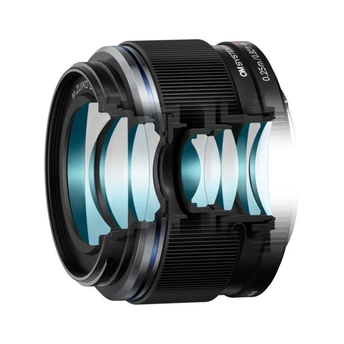 Olympus 25mm f/1.8 II - ES-M2518 - Black, Micro Four Thirds — image 2