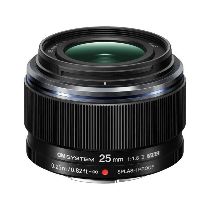 Olympus 25mm f/1.8 II - ES-M2518 - Black, Micro Four Thirds — image 1