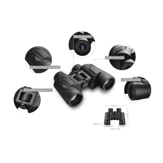 Olympus Binoculars 8x40 S - Case & Strap Included — image 3