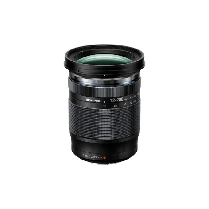 Olympus M.Zuiko Digital ED 12-200mm F3.5-6.3 - 12-200mm F3.5-6.3 - Black Ultra-zoom for MFT — image 1