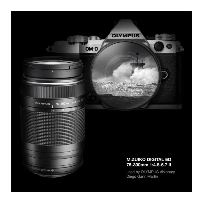 Olympus M.Zuiko Digital ED 75-300mm f/4.8-6.7 II - EZ-M7530-2 - Black, Micro Four Thirds, 58mm filter — image 3