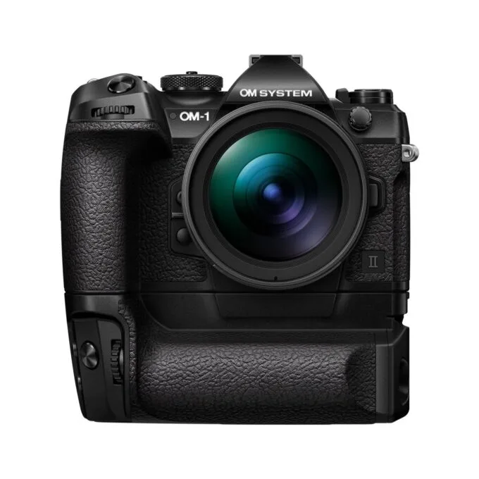 Olympus OM System OM-1 II body - OM-1 II - Black, includes CB-USB13 USB cable, shoulder strap, BLX-1 battery — image 5