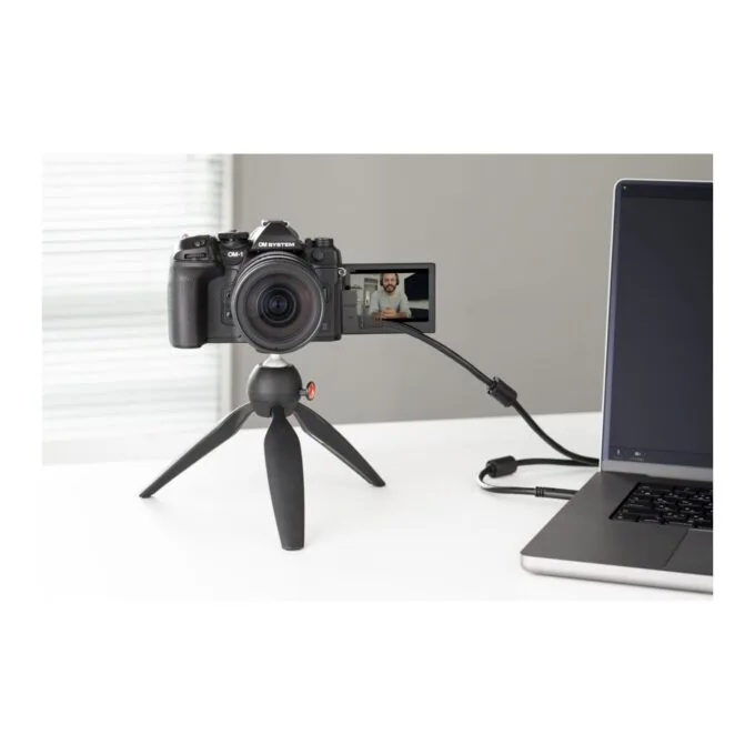 Olympus OM System OM-1 II body - OM-1 II - Black, includes CB-USB13 USB cable, shoulder strap, BLX-1 battery — image 7