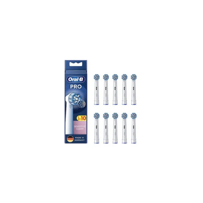 Oral-B Aufsteckbürsten Sensitive Clean 10-Pack Braun — image 1