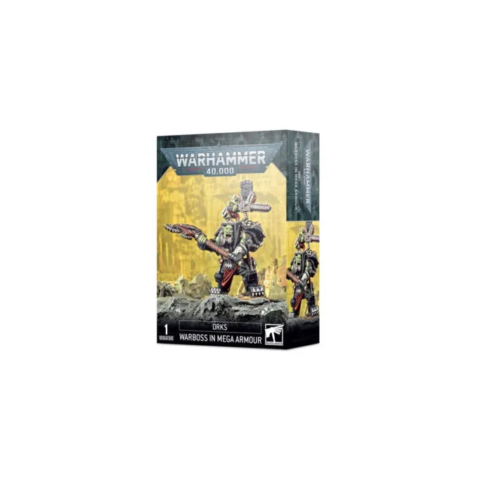 ORKS: ORK WARBOSS IN MEGA ARMOUR — image 1