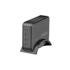 PA0353 CHARGER 240W GaN TECHNOLOGY 4xUSB TYPE-C (PD3.1) BLACK LOGILINK