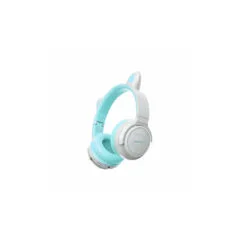 PANDA.AQUA HEADPHONES BT KAWAII STYLE HD STEREO KIDSAFE PROMATE