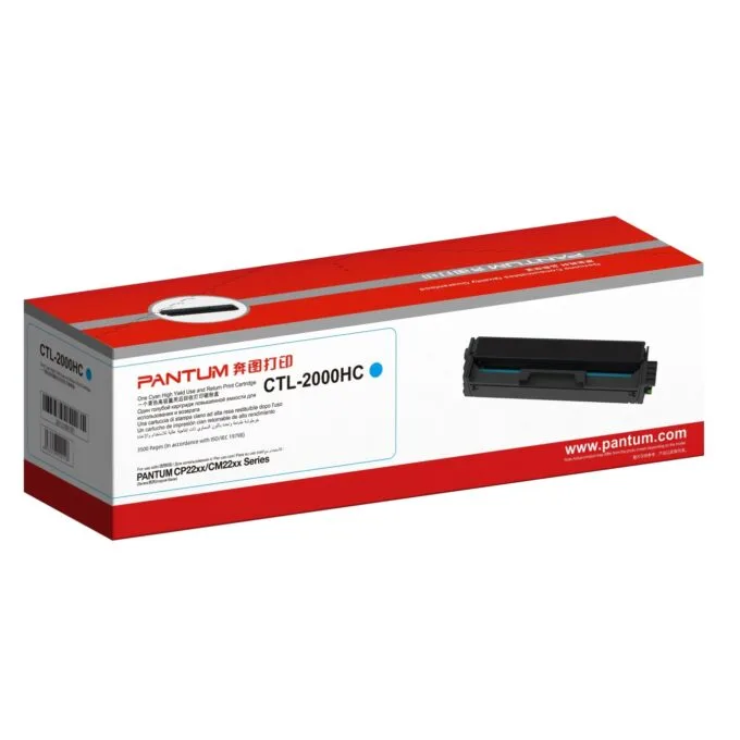 Pantum Toner Cartridge - CTL-2100HC - Cyan 2500 pages — image 1