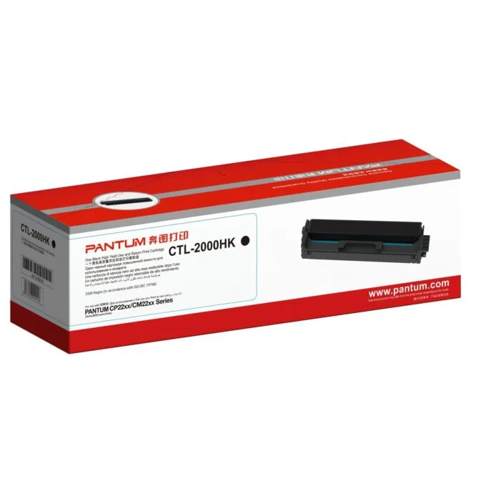 Pantum Toner Cartridge - CTL-2100HK - Black 3000 pages — image 1