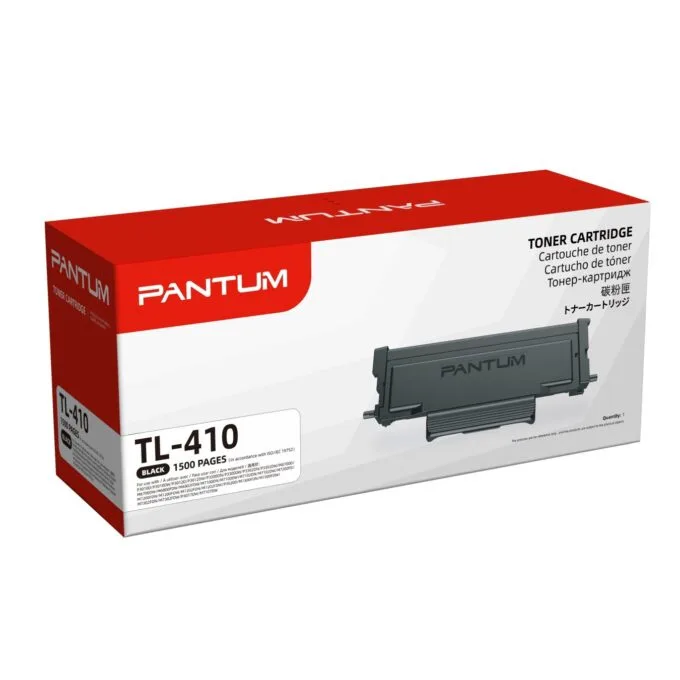 Pantum Toner Cartridge - TL-410 - 1500 Pages — image 1