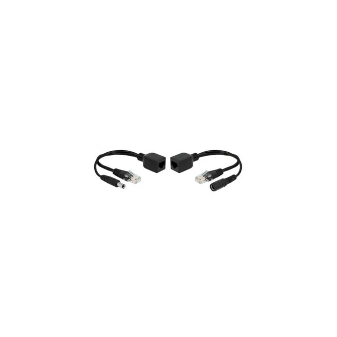 Passive PoE Adapter Set - RJ-45 to DC 5.5 x 2.1mm — image 1