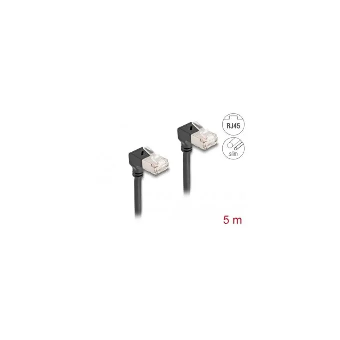 Patch Cable - RJ-45 Cat.6a S/FTP Slim 90° Angled — image 2