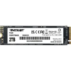 Patriot M.2 2TB - P320 - PCIe 3.0 NVMe 3000 2200 PE999