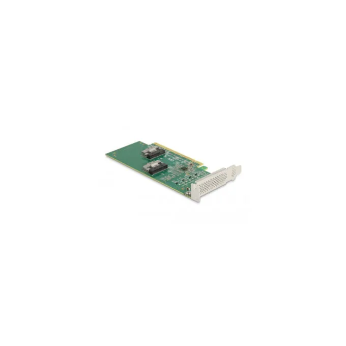PCI Express 4.0 x16 card to 4 x SFF-8639 NVMe, controller — image 3
