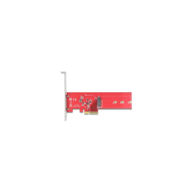 PCI Express 5.0 x4 Karte zu 1 x intern NVMe M.2 Key M - Low Profile Formfaktor — image 1