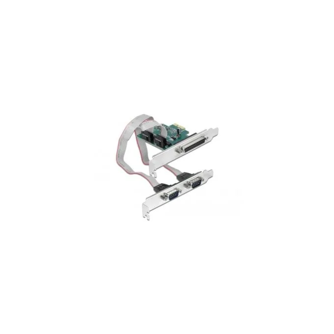 PCI Express card - 2 x serial RS-232 + 1 x parallel IEEE1284, interface card — image 1