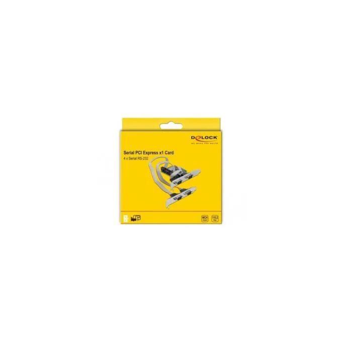 PCI Express card - 4 x serial RS-232, interface card — image 4
