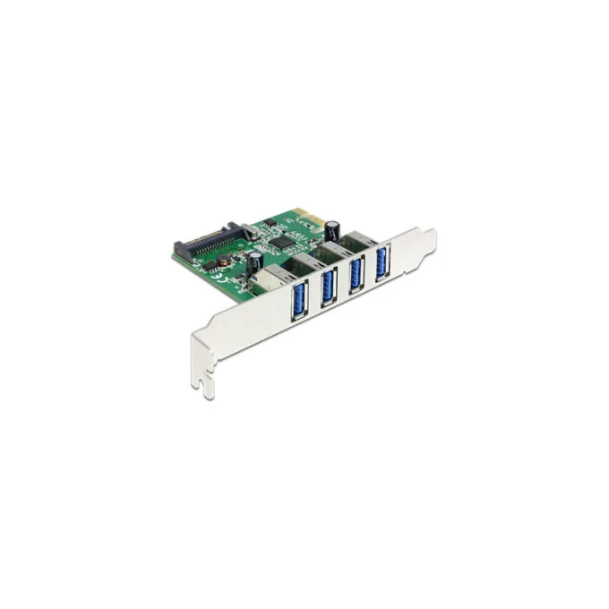 PCI Express card to 4 x external USB 3.0, interface card — image 1