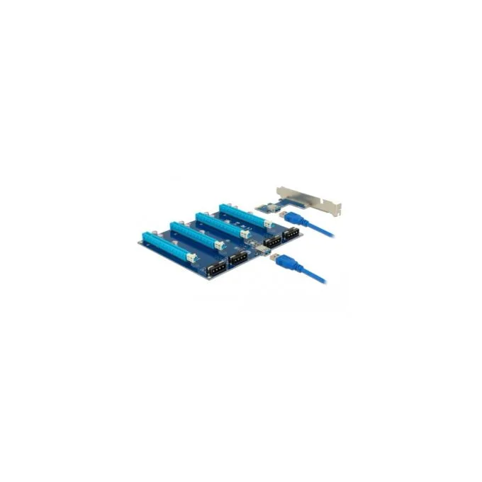 PCI Express Riser Card - x1 to 4 x PCIe x16 — image 1