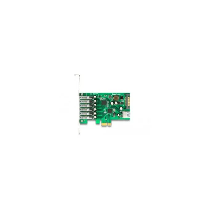 PCI Express x1 card - for 6 x external + 1 x internal USB 5, USB controller — image 4