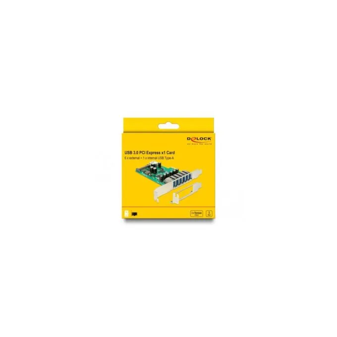 PCI Express x1 card - for 6 x external + 1 x internal USB 5, USB controller — image 7