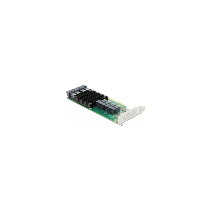 PCI Express x16 Karte zu 8 x intern SFF-8643 NVMe - Low Profile Formfaktor — image 1
