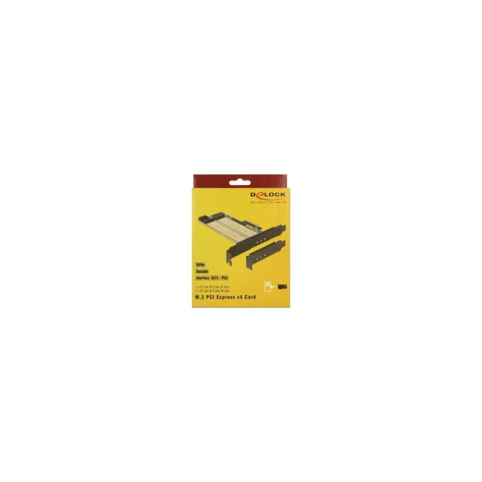 PCI Express x4 Karte to 1 x intern M.2 Key B + 1 x intern NVMe M.2 Key M - Low Profile Formfaktor — image 6