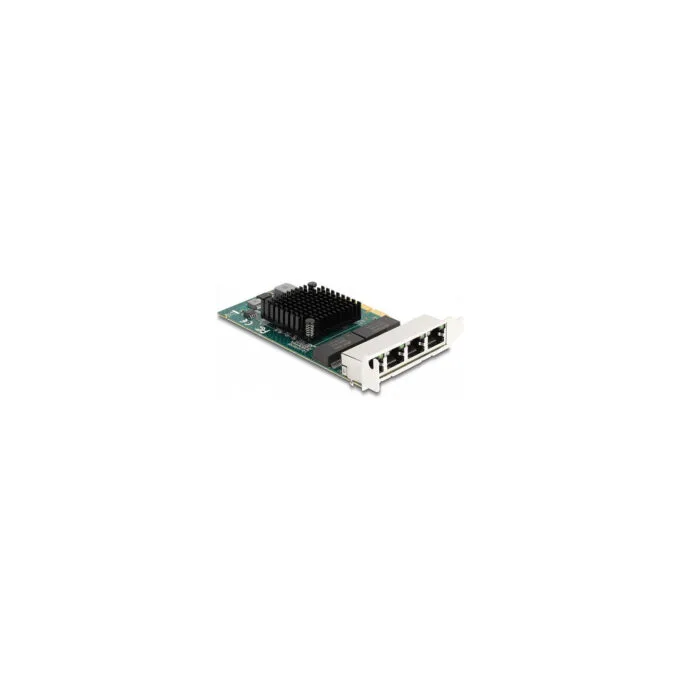 PCI Express x4 Netzwerkkarte Gigabit LAN 4 x RJ45 BCM — image 3