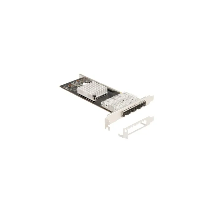 PCI Express x4 to 4 x SFP Slot Gigabit LAN i350 - LAN Adapter — image 1
