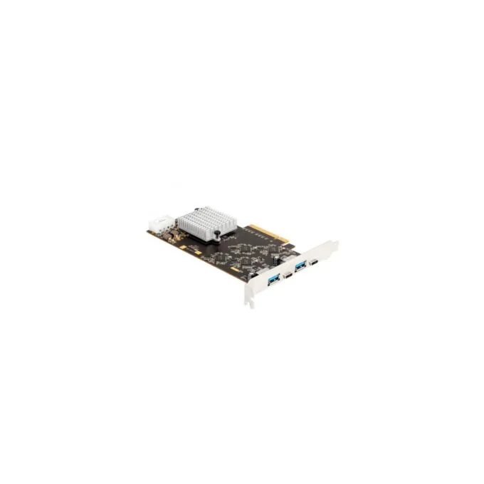 PCI Express x8 - 2x USB 3.2 Gen 2x2 Type C + 2x USB 3.2 Gen 1 Type A, USB Controller — image 1