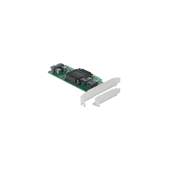 PCI Express x8 Card - 4 x Internal SFF-8643 NVMe LP - Controller — image 1